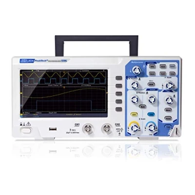 Abbildung von PeakTech P 1336 50 MHz 2 Kanal Digital Speicher Oszilloskop mit USB Schnittstelle, 15 W, 240 V