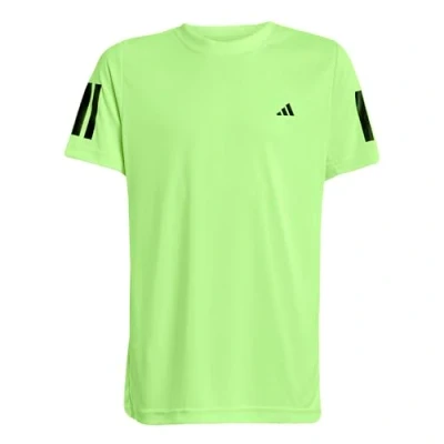 Abbildung von adidas Jungen Boys Club Tennis 3 Stripes T Shirt, Lucid Lemon, 7 8 Years