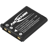 Abbildung von ANSMANN Li Ion Akku A Oly 42B 3 7V / Typ 700mAh Leistungsstarke Akkubatterie für Foto Digitalkameras der perfekte Ersatzakku Olympus Digicam uvm.