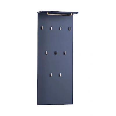 Abbildung von Schildmeyer Hakenpaneel, Holzwerkstoff, Nachtblau/Gold, 50 x 20,9 120,6 cm