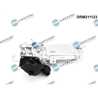 Abbildung von DR.MOTOR AUTOMOTIVE DRM211123 AGR Ventil elektrisch mit Kühler VOLKSWAGEN: Transporter 5 Bus, Kastenwagen, Multivan (7HM