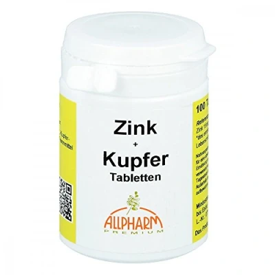 Abbildung von Zink + Kupfer Tabletten 100 St