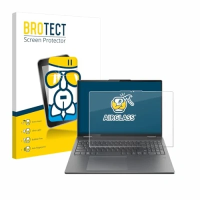 Abbildung von BROTECT Schutzglas für Lenovo Yoga 7i 2 in 1 Gen 9 16&quot; Schutzfolie Panzer Folie Glas [Extrem Kratzfest 9H, Anti Fingerprint, Ultra Transparent]