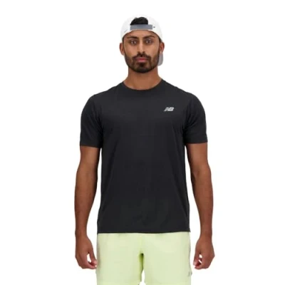 Abbildung von New Balance Athletics RUN Tshirt basic, Herren, Größe: Large, Black