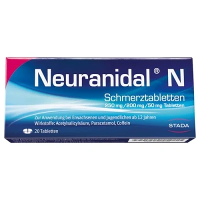 Abbildung von Neuranidal N Schmerztabletten 20 St