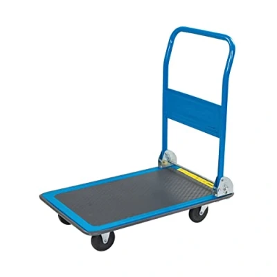 Abbildung von Silverline 675213 Plattformwagen mit Klappgriff 150 kg