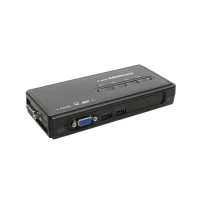 Abbildung von InLine 60614H KVM Switch, 4 fach, VGA, USB