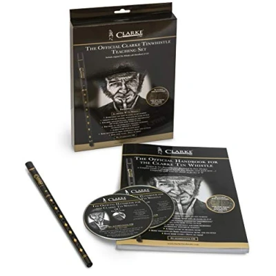 Abbildung von Original &#039;D&#039; Tinwhistle, Tutor &amp; CD