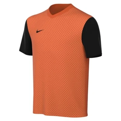 Abbildung von Nike Performance Fussball Teamsport Tiempo PRE FußballTrikot für Kinder, Größe: 158 170, Orangeschwarz