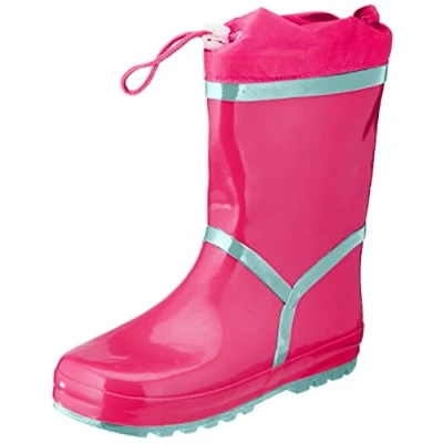Abbildung von Playshoes Unisex Kinder Gummistiefel Gefüttert Regenstiefel, Pink, 29 EU