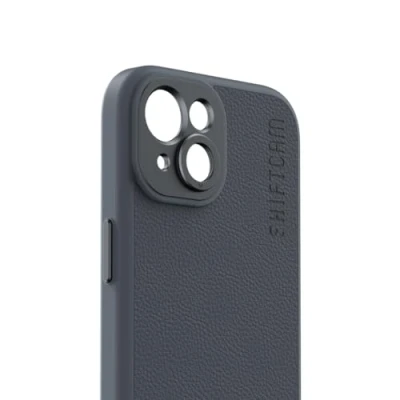 Abbildung von ShiftCam Kameratasche mit integrierter LensUltra Halterung für Apple iPhone, Rüsten Sie Ihr iPhone auf und beginnen in Sekundenschnelle dem Fotografieren, Anthrazit (iPhone 15)