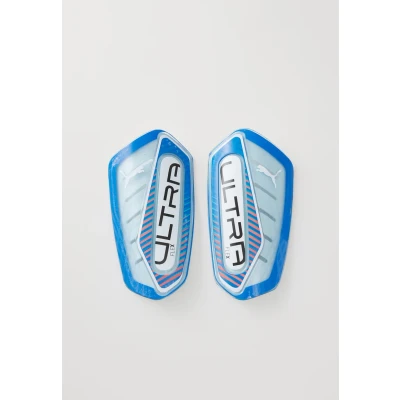 Abbildung von Puma Ultra FLEX Sleeve Unisex Schienbeinschoner, Größe: XS, blue/white/glowing red