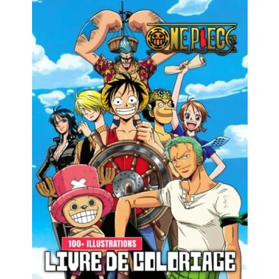 Abbildung von Livre de coloriage Oɴᴇ Píᴇᴄᴇ: Plus 100 designs magnifiques et uniques. Cadeau parfait pour les enfants, adolescents adultes.