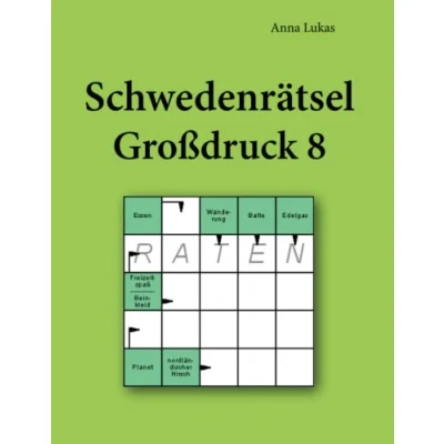 Abbildung von Schwedenrätsel Großdruck 8