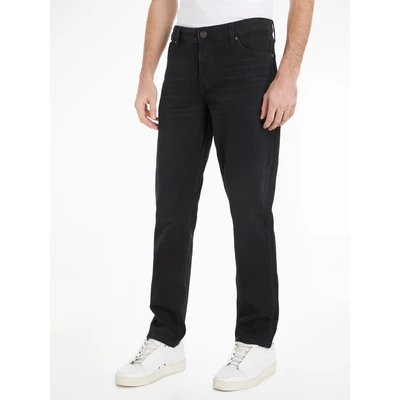 Abbildung von Calvin Klein SLIM FIT Jeans RINSE BLACK im 5 Pocket Style