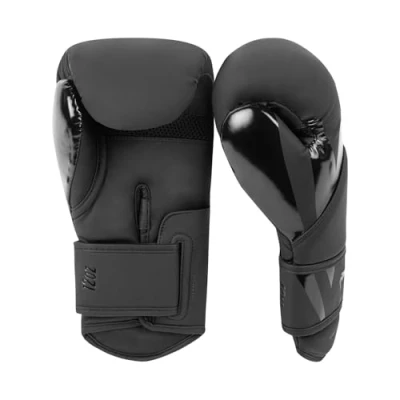 Abbildung von Venum, Challenger 4.0 Boxhandschuhe, Unisex Erwachsene, 14 Oz, Schwarz/Schwarz