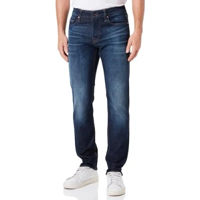 Abbildung von Jack &amp; Jones MIKE Jeans Slim Fit, Herren, Größe: 36x34, Blue denim