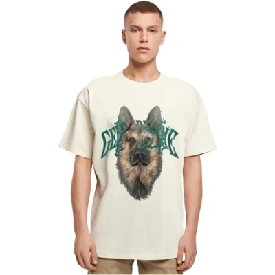 Abbildung von Upscale by Mister Tee Gendarmerie Tshirt print, Herren, Größe: Large, Sand