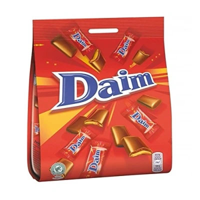Abbildung von Marabou Daim Mini Original Schwedisch Milch Schokolade Süßigkeiten Pralinen Sweets Tasche 200 g
