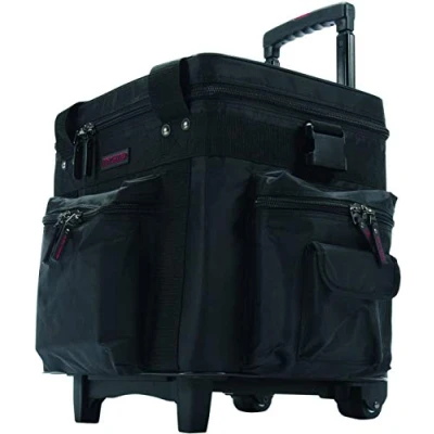 Abbildung von Magma 40540 LP 100 Trolley Schwarz/Rot, Schwarz rote Innenseite, Bag