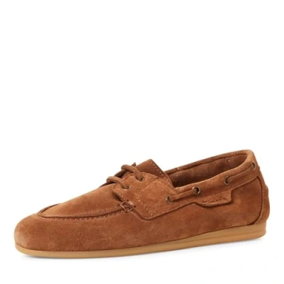 Abbildung von Tamaris Bootsschuh, Damen, Größe: 38, Cognac Veloursleder