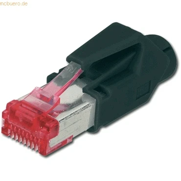Abbildung von DIGITUS A MO6 8/8 HRS RJ45 Cat 6 Netzwerkstecker 1 Stück Hirose TM21 Cat6 Crimpstecker Geschirmt Für Netzwerkkabel, Patchkabel, Ethernet Kabel 1GBase T 8P8C AWG 27/7 bis 24/7