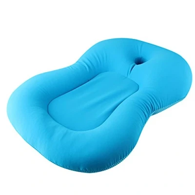 Abbildung von LAMF Baby Badewannenkissen Pad Infant Lounger Luftkissen Neugeborene Badewanne Anti Rutsch Kissen Sitz Weich Badewannenauflage 0 6 Monate Säugling Bad
