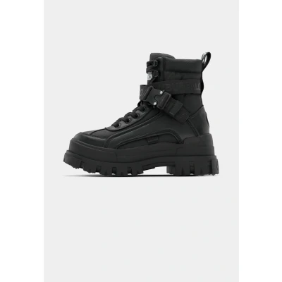Abbildung von Buffalo Aspha Schnürstiefelette, Damen, Größe: 41, Black Schuhe