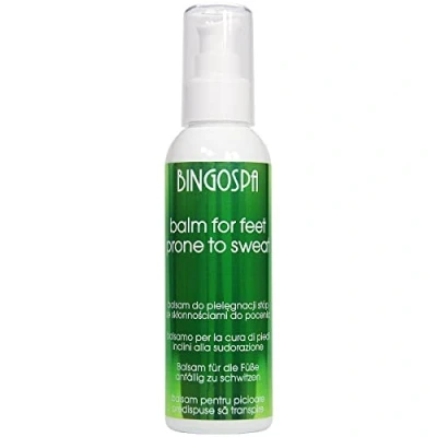 Abbildung von Fußbalsam gegen Schwitzen Fußschmerzen Anschwellen 135g BINGOSPA