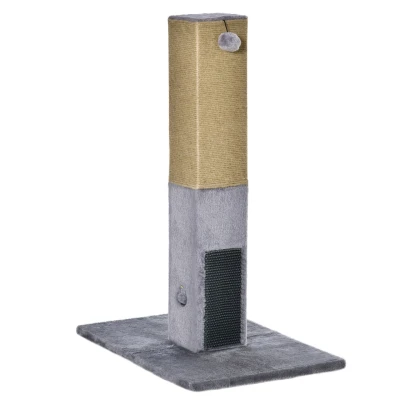 Abbildung von Kratzstamm für Katzen Kratzsäule 79H cm Katzenbaum mit Juteseil Katzenkratzbaum Kratzbaum Spielbaum