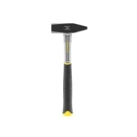 Abbildung von Stanley STHT0 51909 Schlosserhammer Fiberglas 800 g (Länge 295 mm, polierter Kopf) schwarz