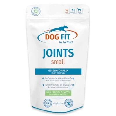 Abbildung von DOG FIT by PreThis® Joints für Hunde I Mit Glucosamin, MSM, Kollagen, Teufelskralle &amp; Weihrauch Ohne Zusätze small bis 10kg