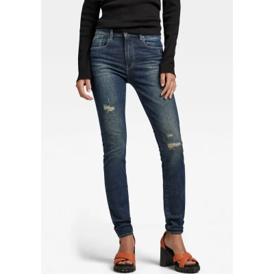 Abbildung von G Star Lhana Jeans Skinny Fit, Damen, Größe: 31x30, Antique forest blue restored