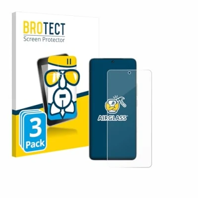 Abbildung von BROTECT Schutzglas für Vivo iQOO 13 (3 Stück) Schutzfolie Panzer Folie Glas [Extrem Kratzfest 9H, Anti Fingerprint, Ultra Transparent]
