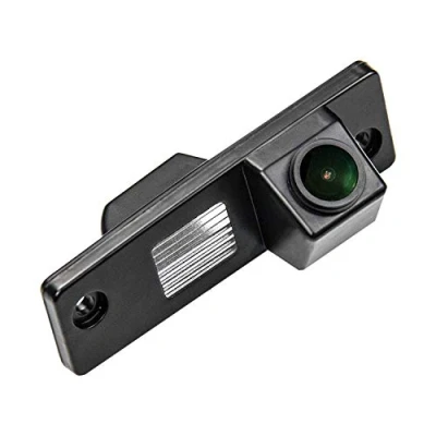 Abbildung von HD 1280x720p Farbkamera Wasserdicht Rückfahrkamera kennzeichenbeleuchtung Kamera KFZ Rückfahrsystem mit Einparkhilfe Nachtsicht für Opel Antara 2008 2018