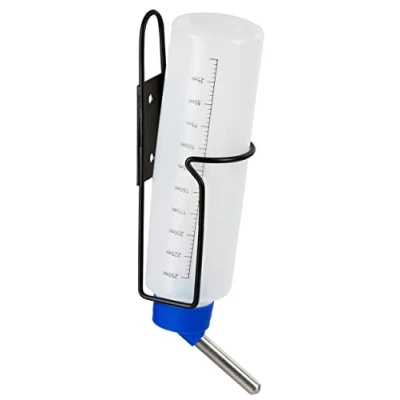 Abbildung von Kerbl Trinkflasche mit Halter aus Metall