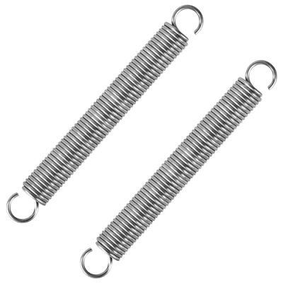Abbildung von GUNGY Zugfedern mit Haken Edelstahl Spannfeder Zugfeder 100mm Außendurchmesser 12mm Drahtdurchmesser 1,5mm Maximale Zugkraft 6kg 1,5x12x100mm 2 Stück