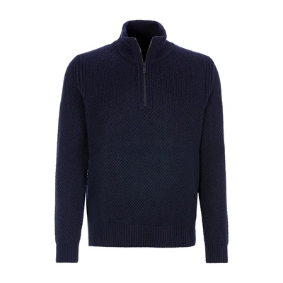 Abbildung von BOSS ORANGE Strickpullover Kurano mit Stehkragen
