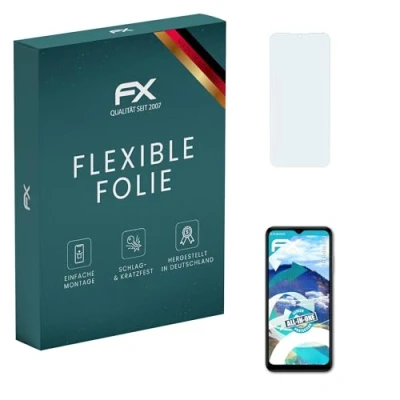 Abbildung von atFoliX Schutzfolie kompatibel mit Nokia G22 Folie, ultraklare und flexible FX Displayschutzfolie (3X)