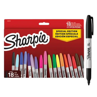 Abbildung von Sharpie Permanent Marker Fine Special Ed. Assorted Colours 18pc