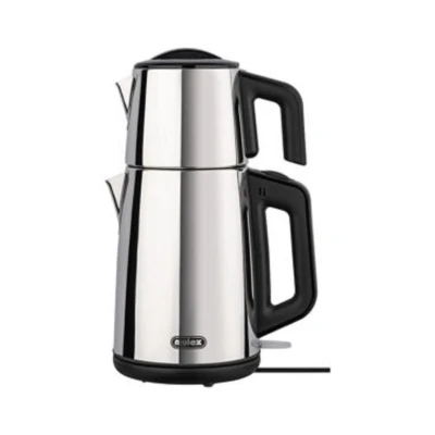 Abbildung von Mulex Teeautomat Tea Express Silber Hochglanz, 1650 W, Teekocher, Teemaschine3,2l Hochglanz
