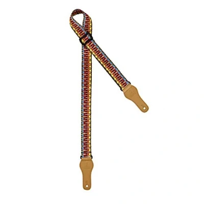 Abbildung von Ortega Guitars Ukulele Gurt Verstellbar Creative Series Baumwolle, 70&#039;s Psycho (OCS 520U)