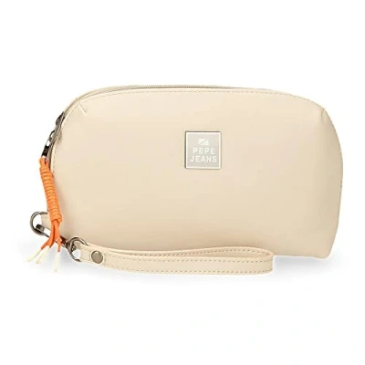 Abbildung von Pepe Jeans Bea Beige Handtasche 20x11x4 cm Kunstleder