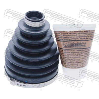 Abbildung von FEBEST 0217P J32 Achsmanschette radseitig PVC AUDI: Q5, A5 B8 Sportback, A4 Avant, NISSAN: Murano II