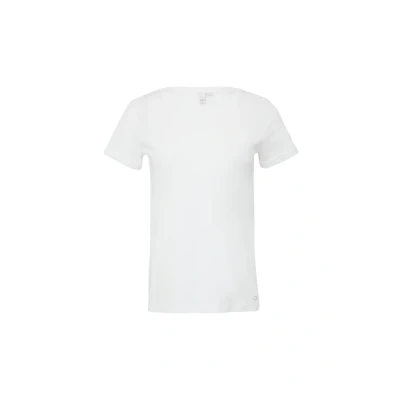 Abbildung von QS Damen 2163612 T Shirt, Weiß, S EU