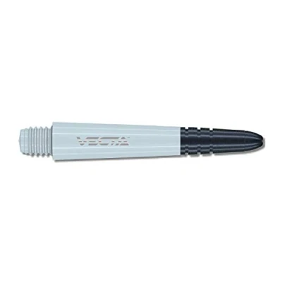 Abbildung von WINMAU Vecta Weiß Medium Polycarbonate Dart Stems 1 Sätze pro Packung (3 Schäfte insgesamt)