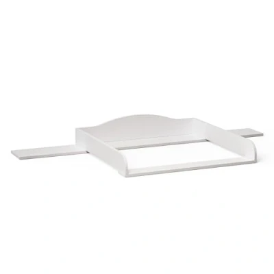 Abbildung von Bellabino Wickelaufsatz Oti, wellig mit Platzfüller, für IKEA Kommode Malm, Hemnes, Nordli