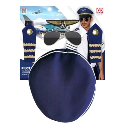 Abbildung von Pilotenkostüm Set