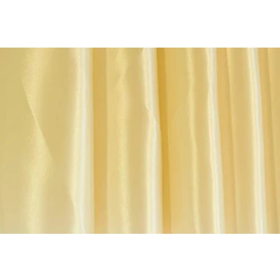 Abbildung von Creativery 1m Satinstoff 150cm (Champagner 815) // Deko Stoff Satin Glanz Gewebe Kleidung Hochzeit Vorhang Mode