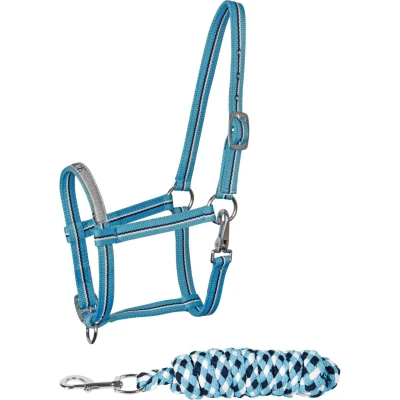 Abbildung von Harry&#039;s Horse Halfterset Fohlen One Size Hellblau